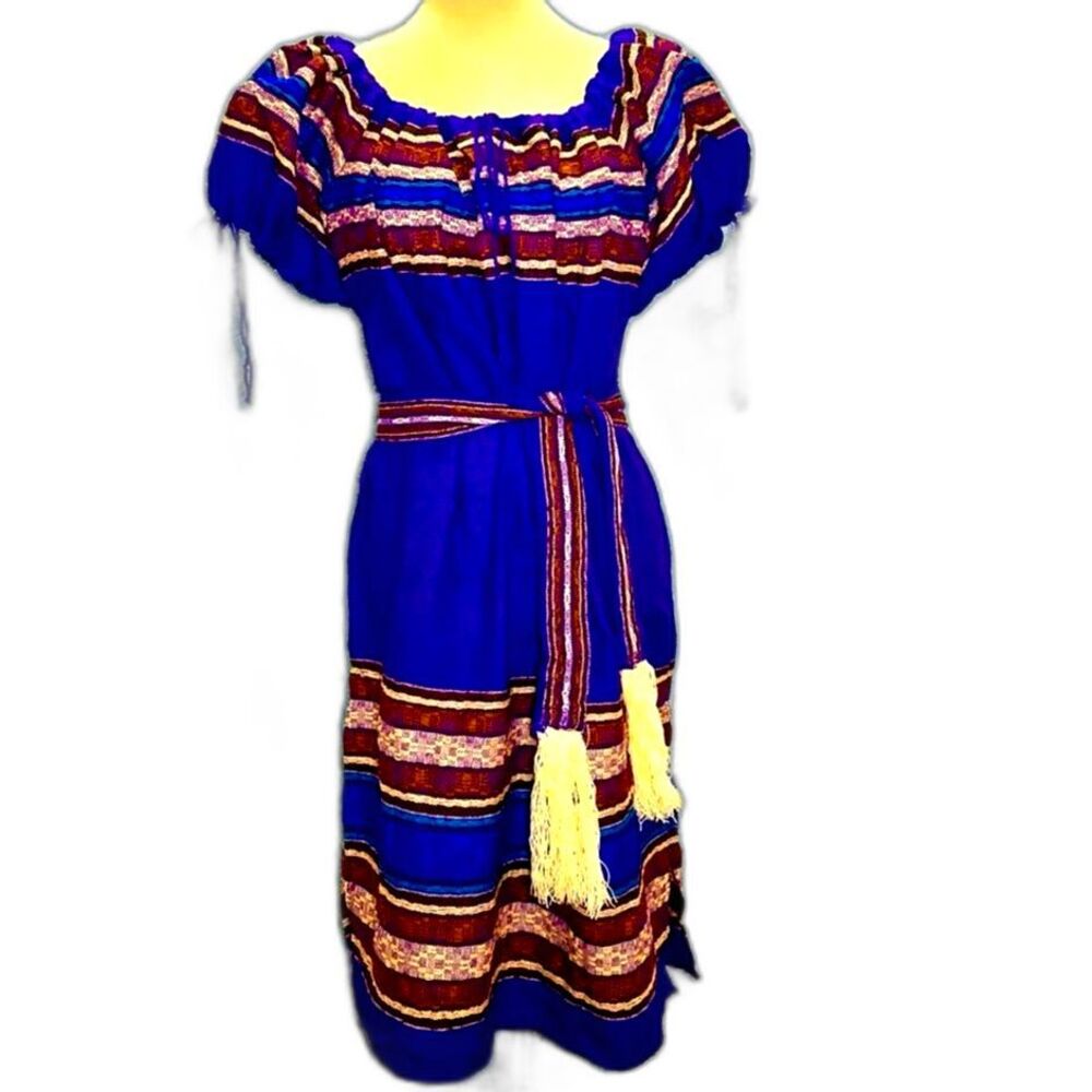 Traditional Latin American Handmade Dress Sz XL/XXL